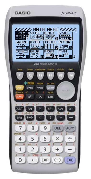 Casio fx-9860 GII