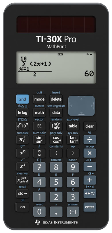 TI-30X Pro MathPrint edullisesti Laskimet.netistä. Edulliset laskimet ja laskinneuvonta samaan hintaan laskinten asiantuntijalta.
