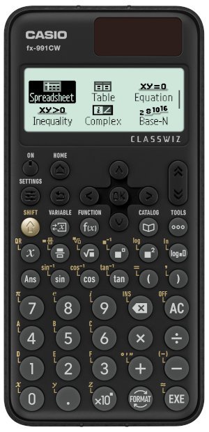 Casio ClassWiz fx-991CW edullisesti Laskimet.netistä. Edulliset laskimet ja laskinneuvonta samaan hintaan laskinten asiantuntijalta.