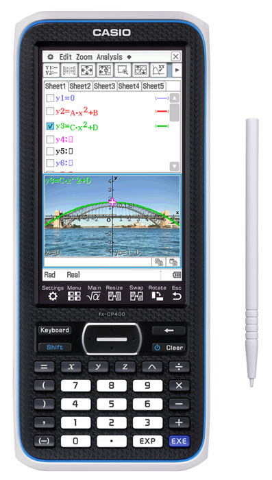 Casio ClassPad II fx-CP400 + ohjelmistolisenssi (3v.) edullisesti Laskimet.netistä. Edulliset laskimet ja laskinneuvonta samaan hintaan laskinten asiantuntijalta.