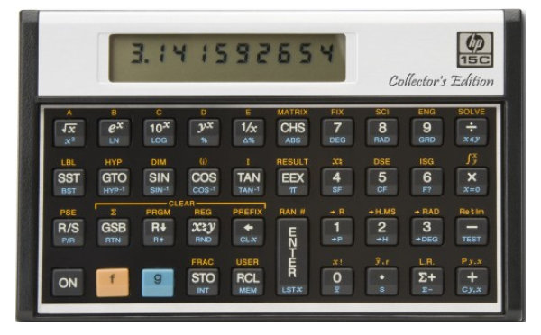 HP 15C Collectors Edition edullisesti Laskimet.netistä. Edulliset laskimet ja laskinneuvonta samaan hintaan laskinten asiantuntijalta.