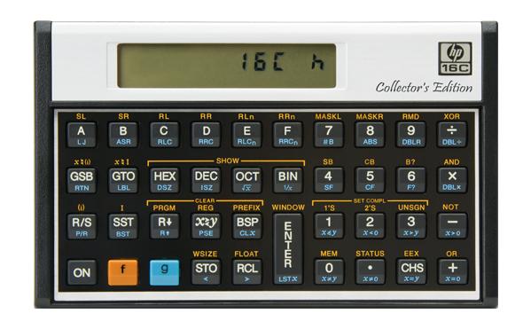 <br>HP 16c Collectors Edition