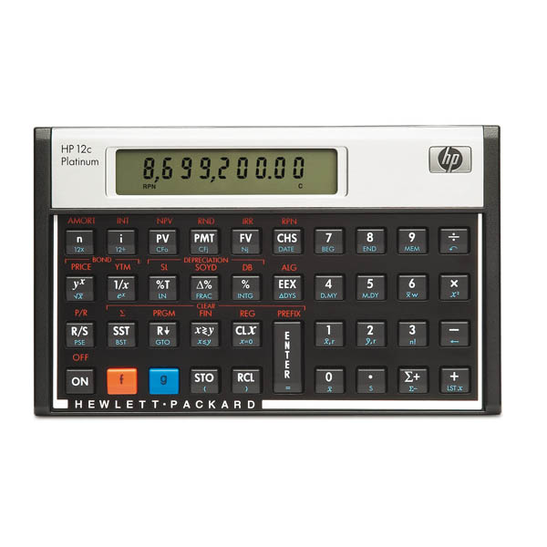 HP 12c Platinum edullisesti Laskimet.netistä. Edulliset laskimet ja laskinneuvonta samaan hintaan laskinten asiantuntijalta.
