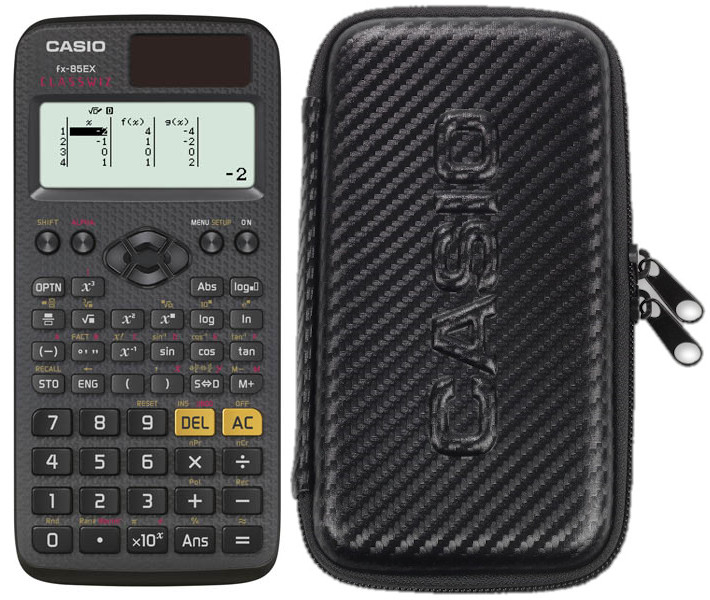 Casio fx-85EX ClassWiz + suojakuori edullisesti Laskimet.netistä. Edulliset laskimet ja laskinneuvonta samaan hintaan laskinten asiantuntijalta.