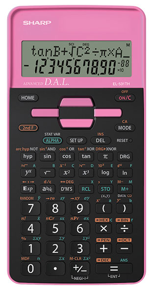 Sharp EL-531TH-PK edullisesti Laskimet.netistä. Edulliset laskimet ja laskinneuvonta samaan hintaan laskinten asiantuntijalta.