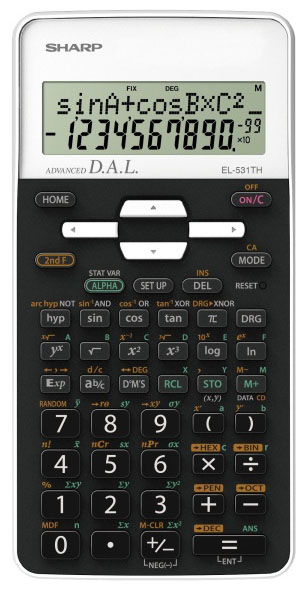 Sharp EL-531TH-WH edullisesti Laskimet.netistä. Edulliset laskimet ja laskinneuvonta samaan hintaan laskinten asiantuntijalta.