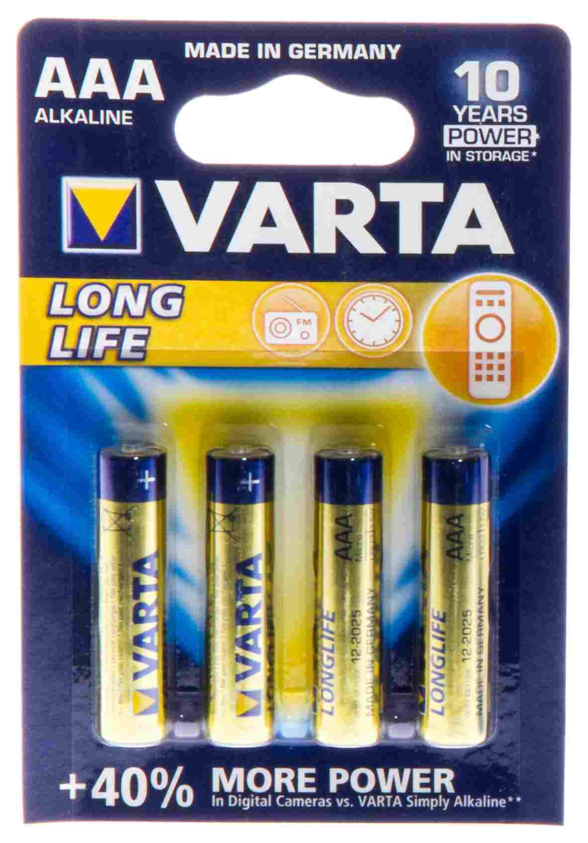 Varta Longlife AAA-paristo